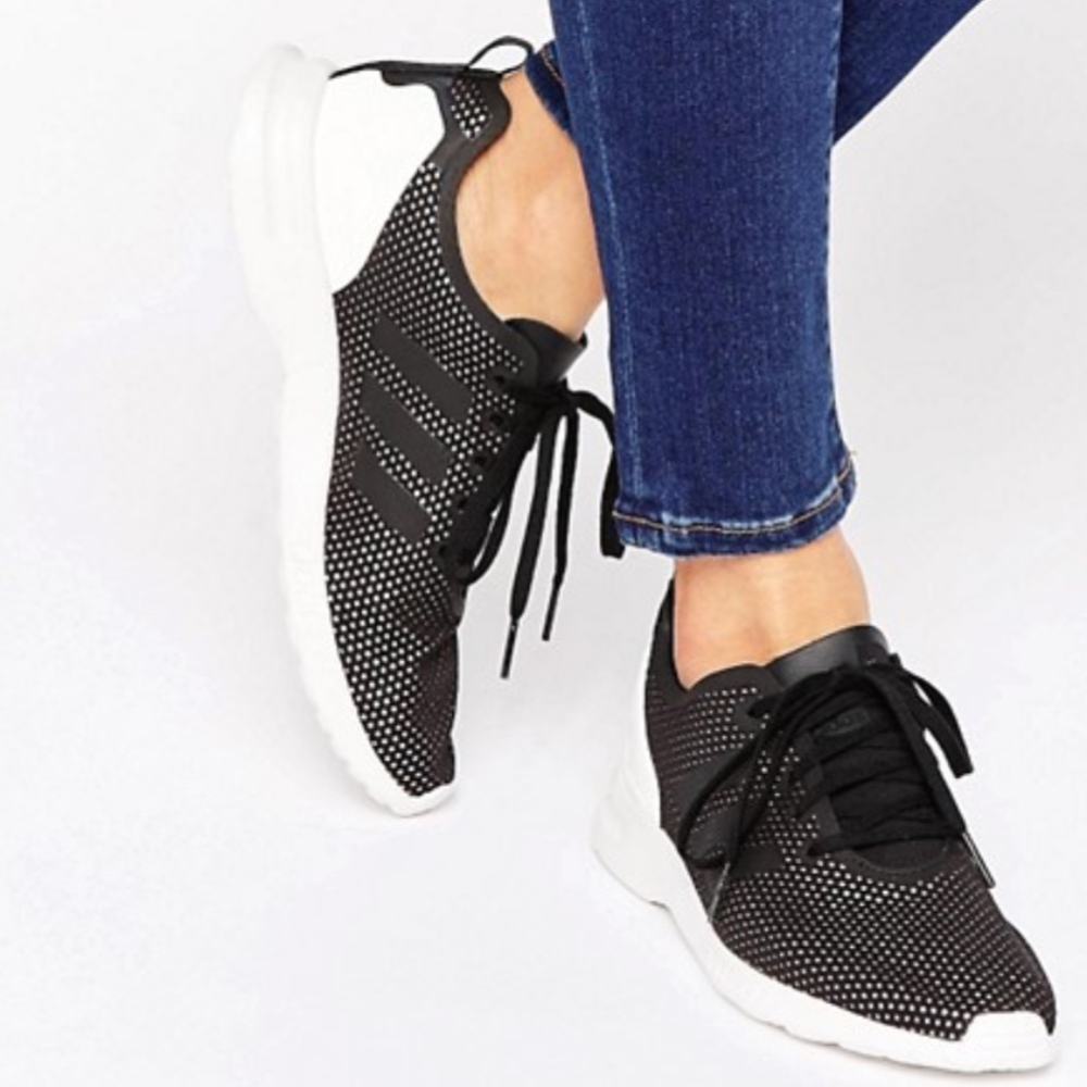 Adidas ZX Flux ADV Smooth Black Trainers